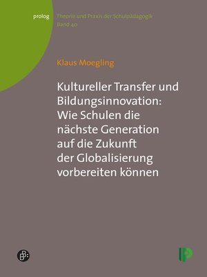 cover image of Kultureller Transfer und Bildungsinnovation